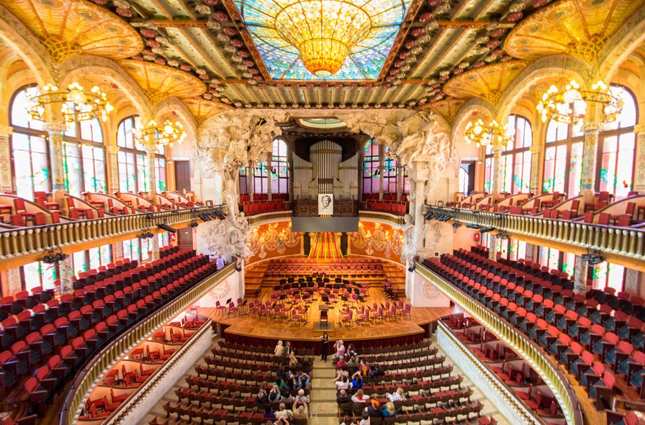 Palau de la Música, Barcelona Inside the world's most beautiful