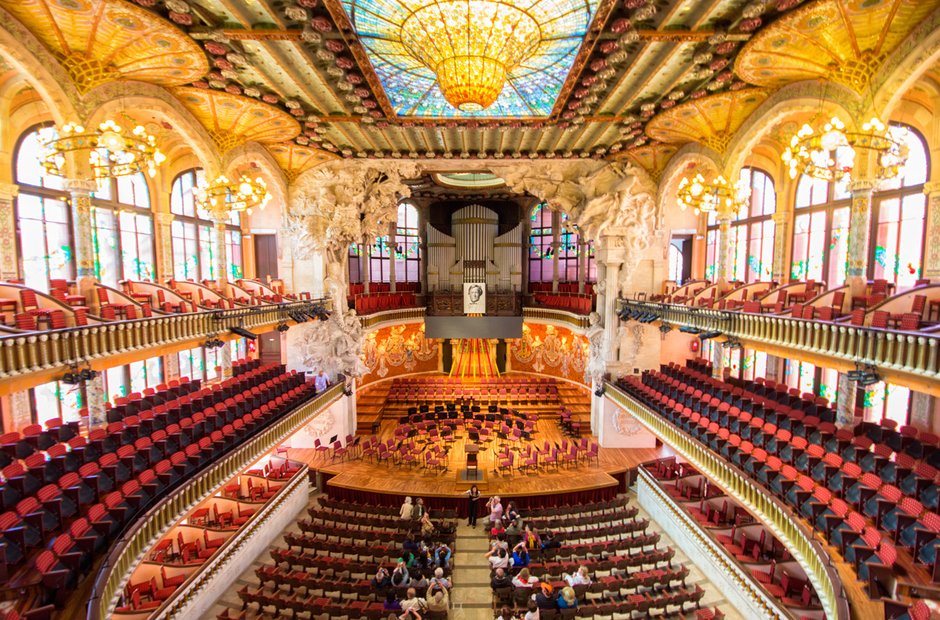 Palau De La M sica Barcelona Inside The World s Most Beautiful