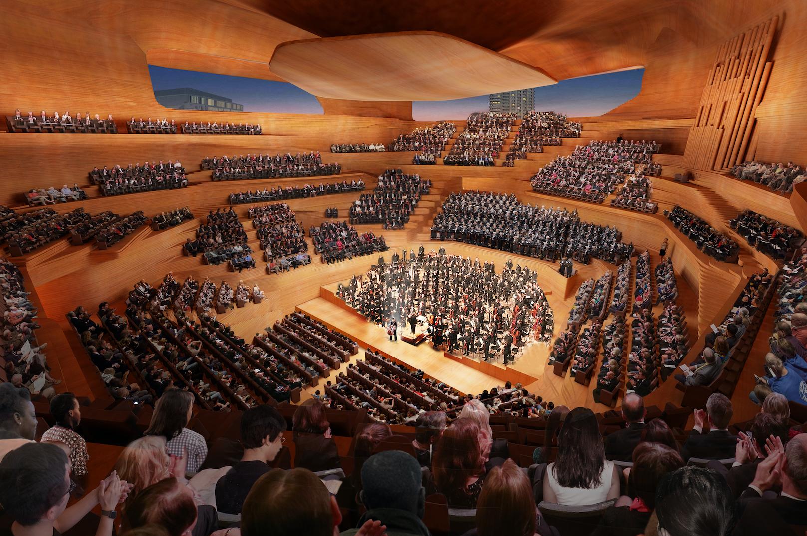 Design for new London concert hall