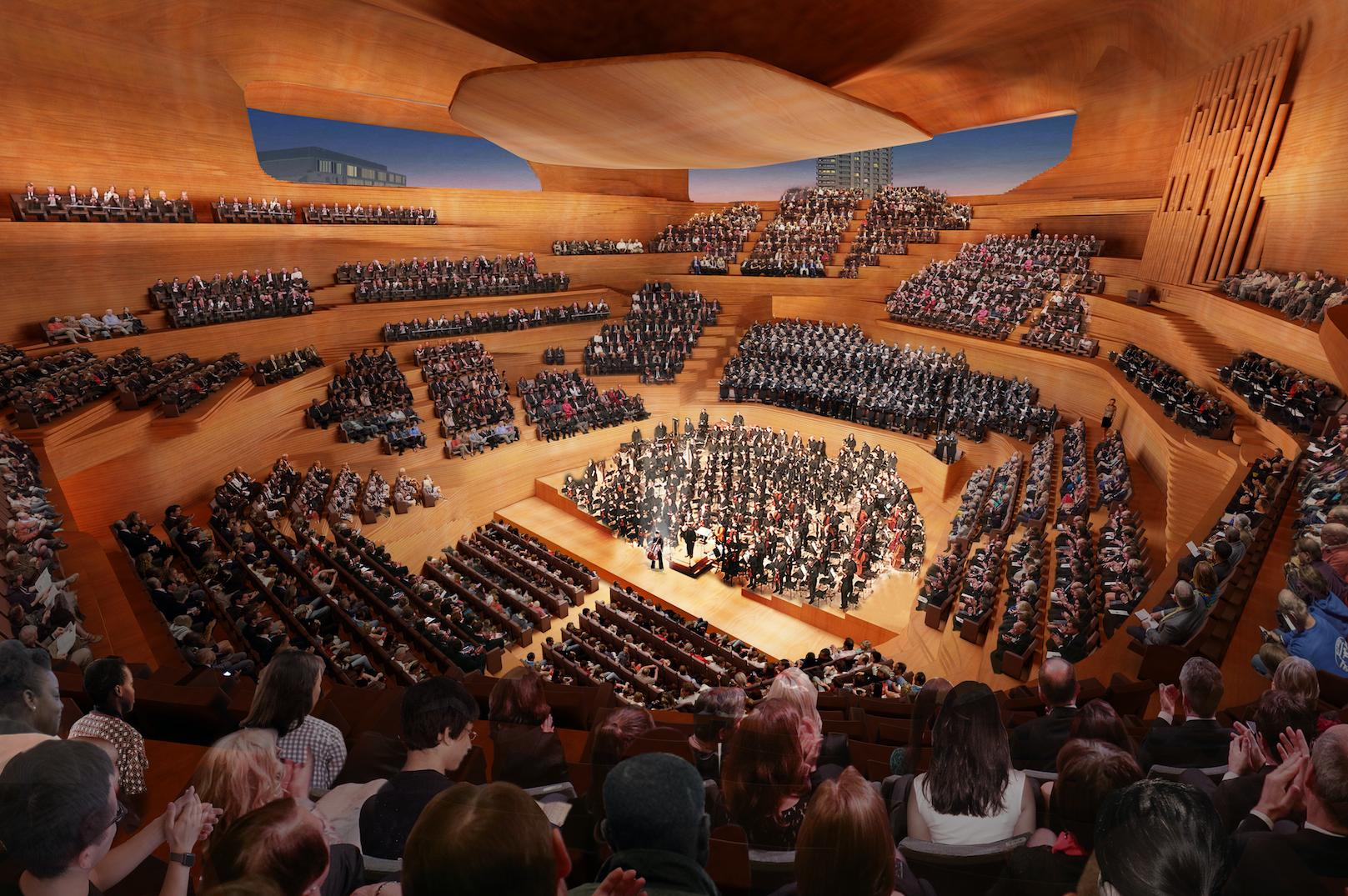 Designs For 288m London Concert Hall Unveiled In New Animation 