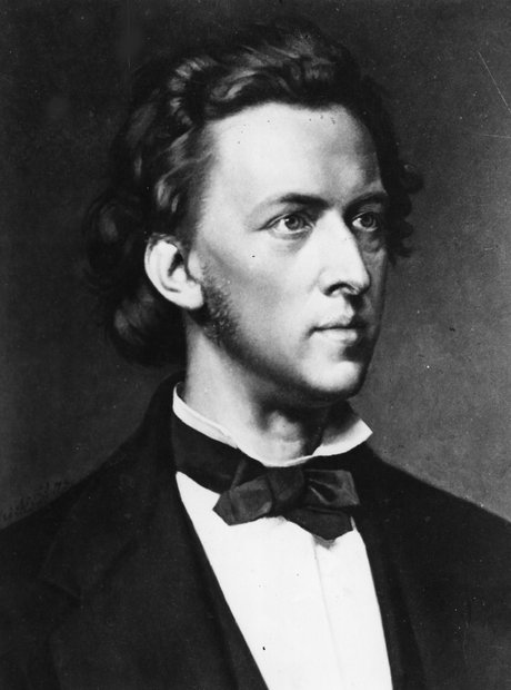 Frederic Chopin headshot portrait