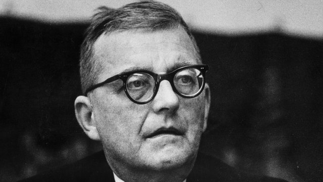 dmitri shostakovich smiling