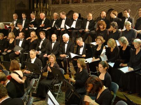 Two Moors Festival Chorus in Exeter Cathedral