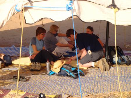 Trek Sahara - blister clinic