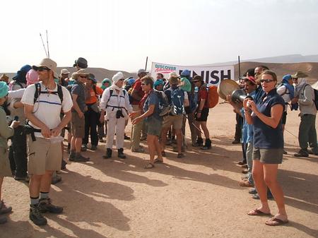 Trek Sahara - the finish line