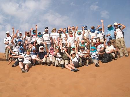Trek Sahara - the team