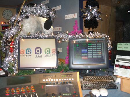 The Studio at Christmas