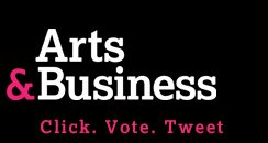 Arts And Business Logo Black