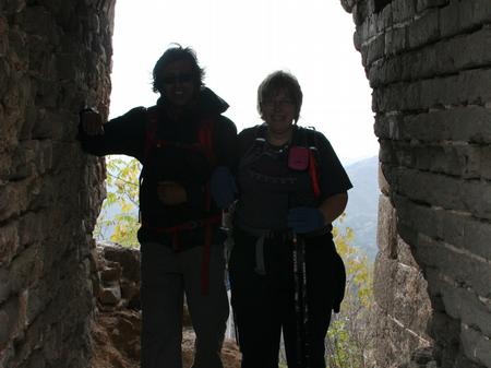 Great Wall of China - Nadeem and Bev