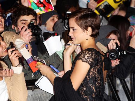 emma watson harry potter premiere