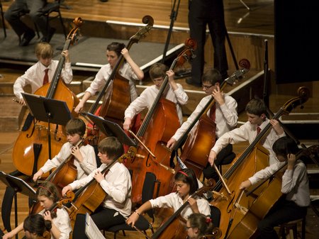 The National Children's Orchestra At London's Quee