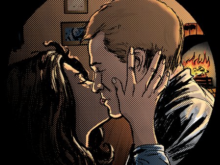 Kate and William comic book