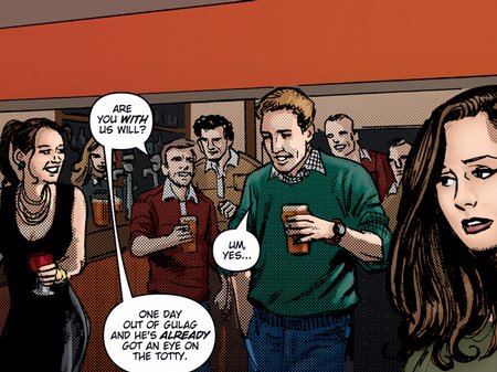 Kate and William comic book