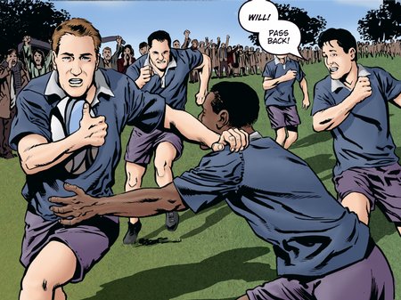 Kate and William comic book