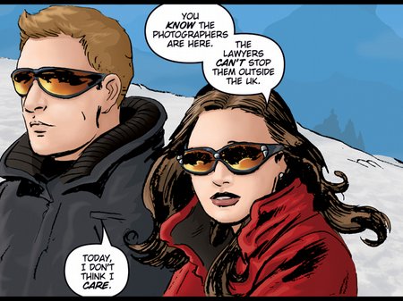 Kate and William comic book