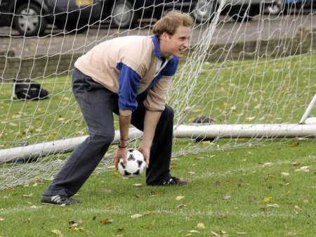 Prince William's love of football