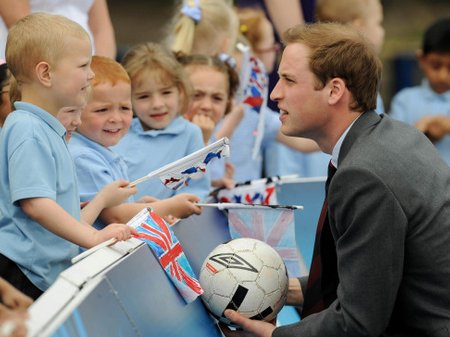 Prince William's love of football