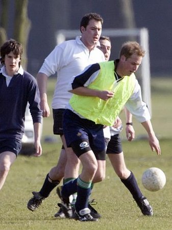 Prince William's love of football