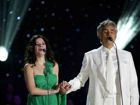 Andrea Bocelli with Ana María Martínez in Central Park - Andrea Bocelli  in - Classic FM