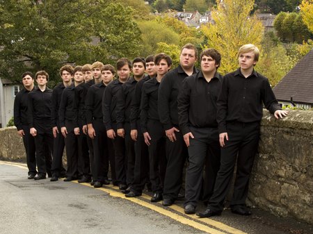Ysgol Dinas Bran Male Ensemble