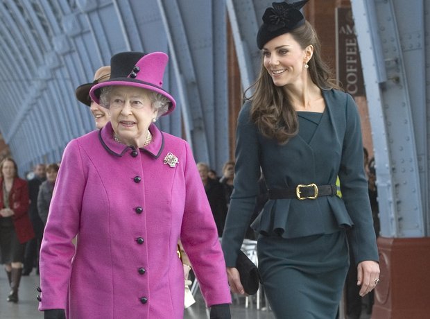 The Queen and Duchess of Cambridge