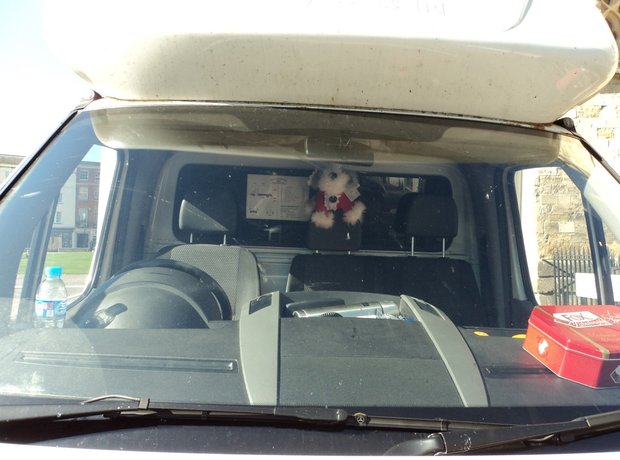 Bach hitching a ride!