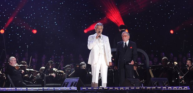 Andrea Bocelli with Ana María Martínez in Central Park - Andrea Bocelli  in - Classic FM