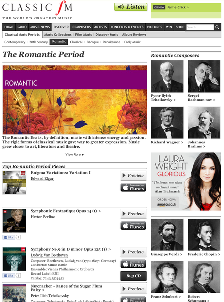 Introducing the new Classic FM website