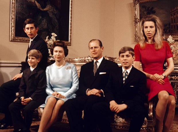Royal Family in 1972