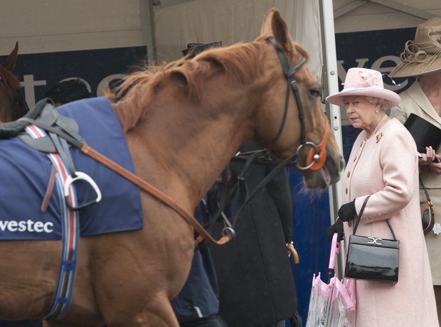 The Queen at Epsom