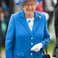 Image 1: The Queen arrives at the Epsom Derby for the Diamo