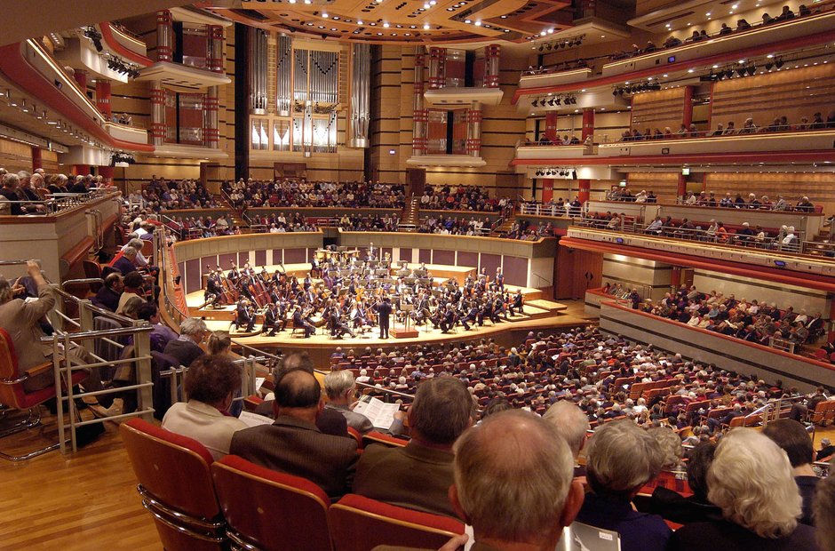 Symphony Hall Birmingham UK classical music venues