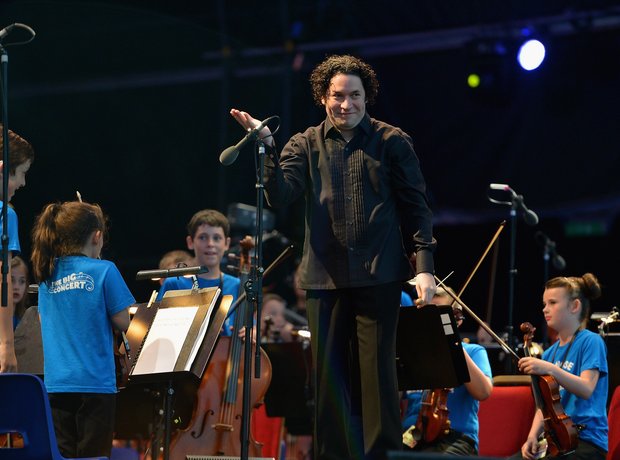 Gustavo Dudamel and The Simón Bolívar Symphony Orc