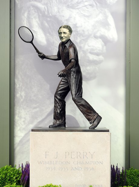 Ketelbey Fred Perry statue Tennis