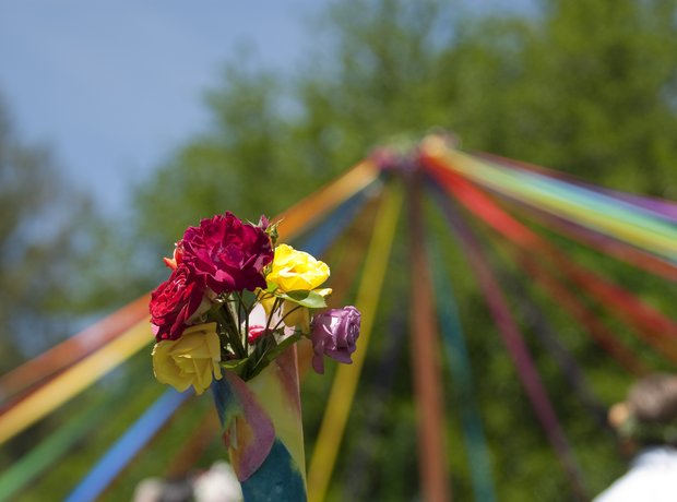 Month of May maypole