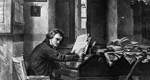 beethoven's piano