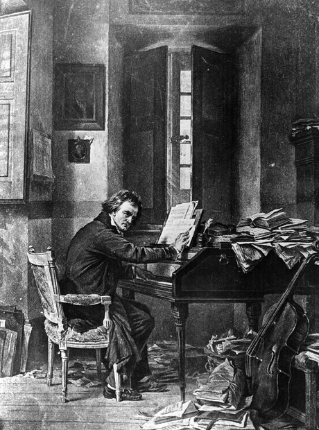 beethoven's piano