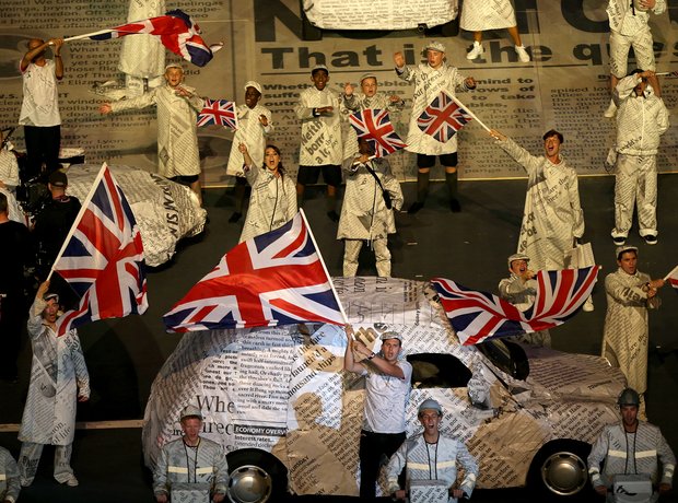 2012 Olympic Closing Ceremony David Arnold Spice Girls