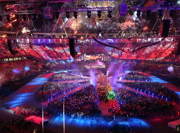 The Who Perform during the Olympics London 2012 Cl