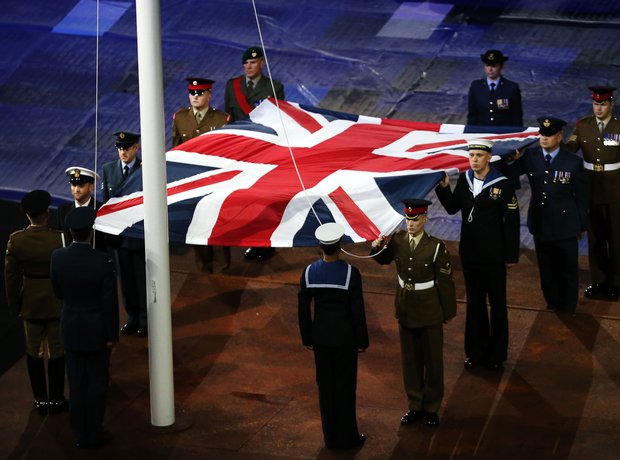 The 2012 Paralympics Opening Ceremony, Union Jack