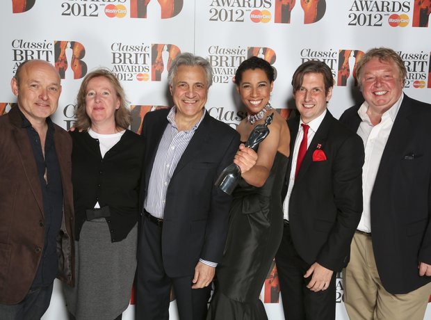 The Classic FM team with their BRIT