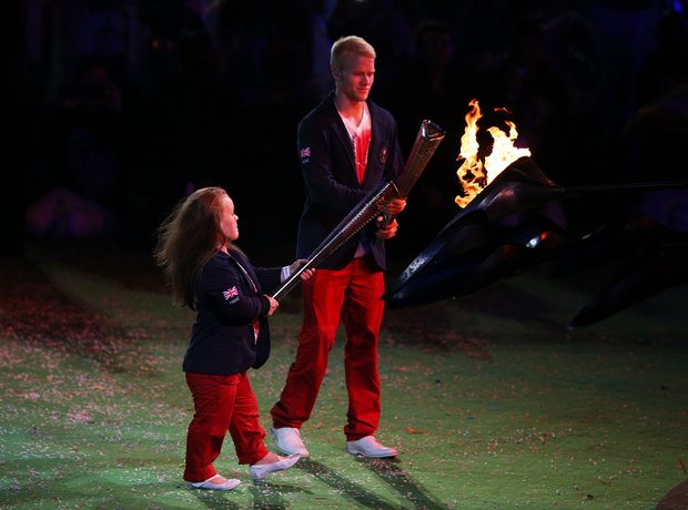 Eleanor Simmonds and Jonnie Peacock Paralympics Cl