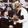 Image 8: Vienna Boys Choir give flowers to Princess Diana