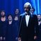 Image 8: Andrea Bocelli on stage at the Classic BRIT Awards