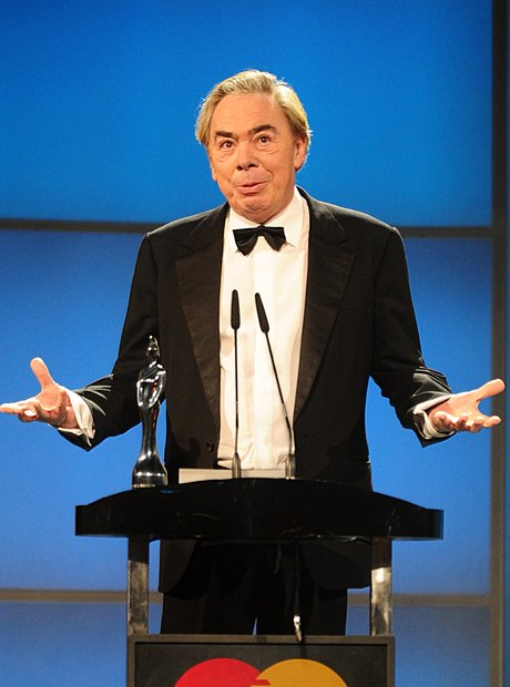 Lord Andrew Lloyd Webber  on stage at the Classic 