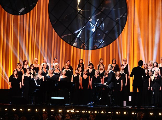 Gary Barlow, Andrew Lloyd Webber, Gareth Malone and the Military Wives Choir live