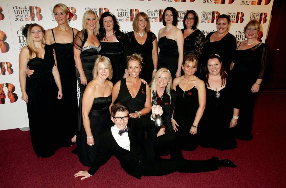 Gareth Malone and the Military Wives at the Classi