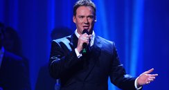 Russell Watson on stage at the Classic BRIT Awards