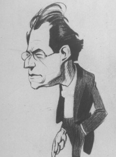 mahler caricature