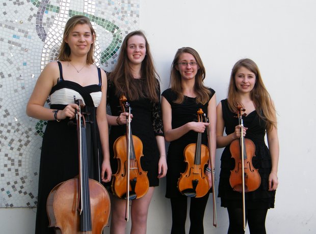 Hampshire String Quartet group shot